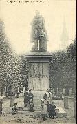 Bruges. La Statue de Simon Stévin