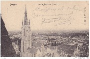 Bruges. Notre-Dame et Panorama. - Greytones