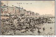 Ostende La Plage à midi