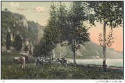 Vallée de la Meuse. Yvoir - Paysage