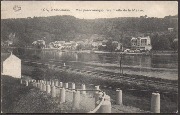 Anseremme, Vue panoramique, rive droite de la Meuse