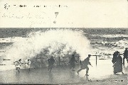 Middelkerke.  La Mer un Jour de Tempête