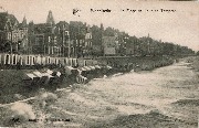 Middelkerke.  La Plage un Jour de Tempête