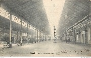 Gand. L’Intérieur de la Gare