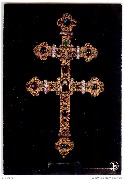 Tournai Trésor de la Cathédrale -Croix orthodoxe à double traverse Influence byzantine
