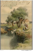 Vom Lebenswege (7 canards vont dans la rivière)