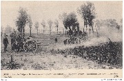 1914... Armée Belge - Batterie de campagne en action  Belgian Army - Mountain battery in action 
