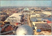 Panorama de l'Expo  Vue vers les Grands Palais