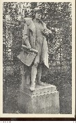 Bruxelles Square du Petit Sablon Statue de Louis Van Bodeghem(1470-1540)par jean Cuypers 