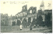 Abbaye d'Aulne.Quartier des Anciens et emplacement de l'infirmerie