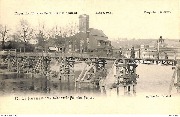 Exposition universelle de Liège, 1905. La Passerelle provisoire sur le Fourchu-Fossé