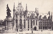 Bruges. Palais du Gouvernement et l'Hôtel des Postes