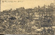 1914-18.  Ruines de Dixmude. Place du Marché── Ruines of Dixmude. Market Place