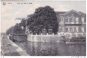 Liège. Pont lévis sur l'Ourthe