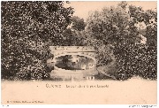 Ostende Le pont dans le parc Leopold