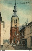 Aerschot. L'Eglise et rue de l'Eternité - De Kerk en Euwigheid straat