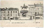 Ostende. Place et Monument Léopold Ier