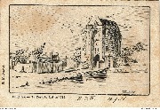 Bruxelles Porte de Hal en 1785