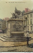 Bruxelles. Fontaine du Grand Sablon