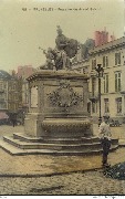 Bruxelles.  Fontaine du Grand Sablon