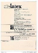 Centenaire de la lithographie 1895-Galerie RAPP verso publicitaire
