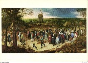 Bruxelles. Musée communal(Maison du Roi) Pierre Bruegel l'Ancien "Le Cortège des Noces'