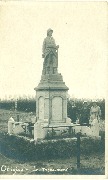 Obigies. Le monument (photo-carte)