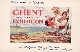 Poster Ghent Exhibition. Exposition universelle de Gand 1913