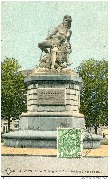 Anvers. Statue Boduognat. Chef des Nerviens