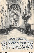Ypres. Intérieur de l'Ancienne Cathédrale Saint-Martin