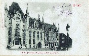 Bruges. L'Hôtel Provincial et Bureau des Postes