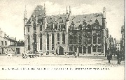 Bruges. Hôtel des Postes et le Palais du Gouvernement Provincial