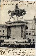 Ostende. Statue de Léopold Ier