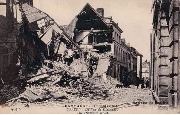 Campagne de 1914-1915. La Rue de Dixmude - The Dixmude Street