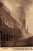 Campagne de 1914-1915. 'incendie Halles 22 Novembre 1914 - The Clother's Halles Fire