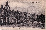 Campagne de 1914-1915. Ypres. Le Palais de Justice - The Justice Palace