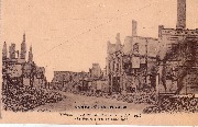 Campagne de 1914-1915. Ypres. La Rue au Beurre le 27 Juin 1915 - The Butter street