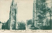 Campagne de 1914-1915. Ypres - Eglise St-Jacques - St-James church