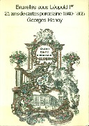 Bruxelles sous Léopold 1er 25 ans de cartes porcelaine 1840-1952. Georges Renoy