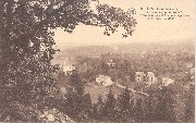 Spa. Panorama vers la Tonnelet. Au lointain la Fraineuse où eut lieu la Conférence de la Paix en 1920