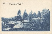Coo. Vue du Pont de la Cascade et L' Amblève vu d' Amont