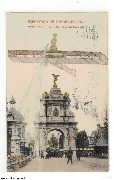 Bruxelles exposition 1910. Manneken-Pis visitant Bruxelles-Kermesse