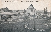 Bruxelles. Exposition de Bruxelles 1910, Section allemande et jardins hollandais