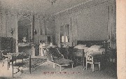 Spa.  Grand Hôtel Britannique, Chambre a coucher  Louis XVI