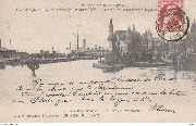 Anvers.Antw Catastrophe du raz de marée du 12 Mars 1906 Ramp der overstroming La Place Bex inondée De Bexplein overstroomd