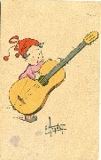Enfant guitariste