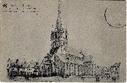 Tournai. Eglise St Jacques avant la Restauration