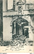 1914... MELLE Couvent détruit par les Allemands - A Convent destroyed by the Germans