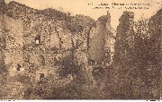 Theux. Château de Franchimont Intérieur des Ruines - Corps principal