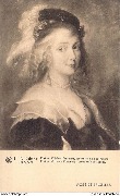 P.-P. Rubens (1577-1640) Portrait d'Hélène Fourment, Portrait of Helene Fourment. Musée de Bruxelles
